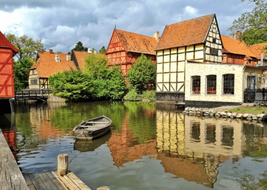 Den Gamle By (The Old Town), Aarhus, Central Jutland, Denmark